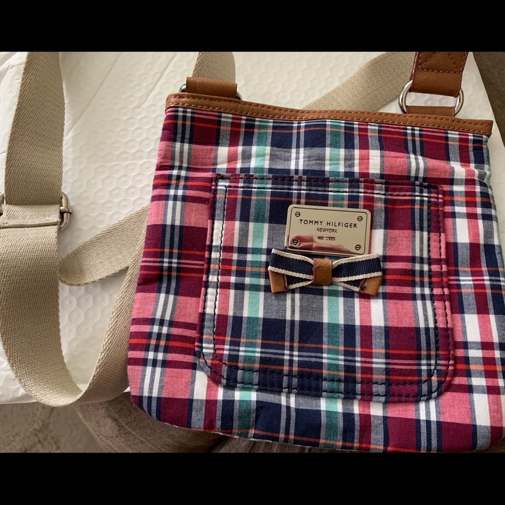 Tommy Hilfiger Plaid Cross Body